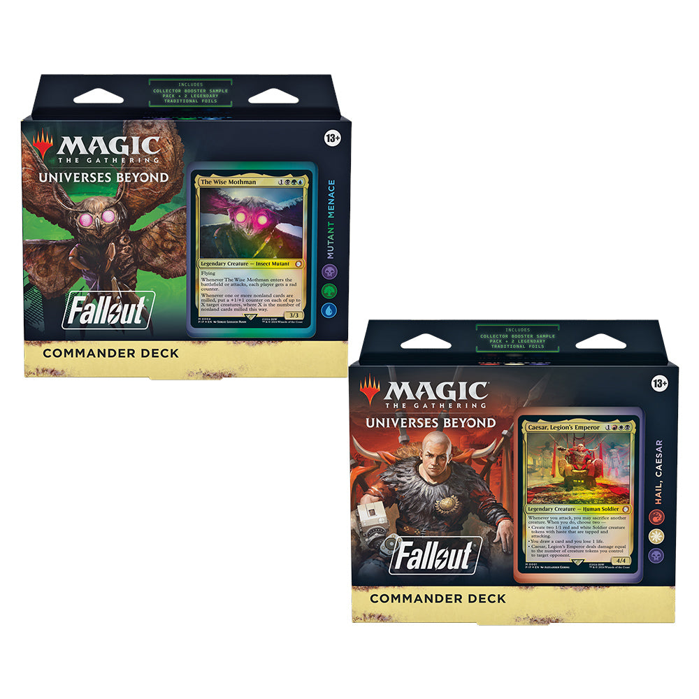 Magic: The Gathering - Fallout Commander Deck Display (4ct)
