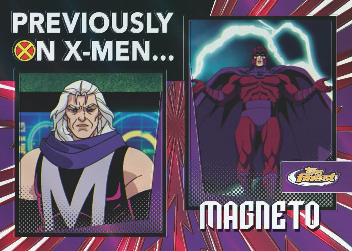2025 Topps Finest® X-Men 97' booster box