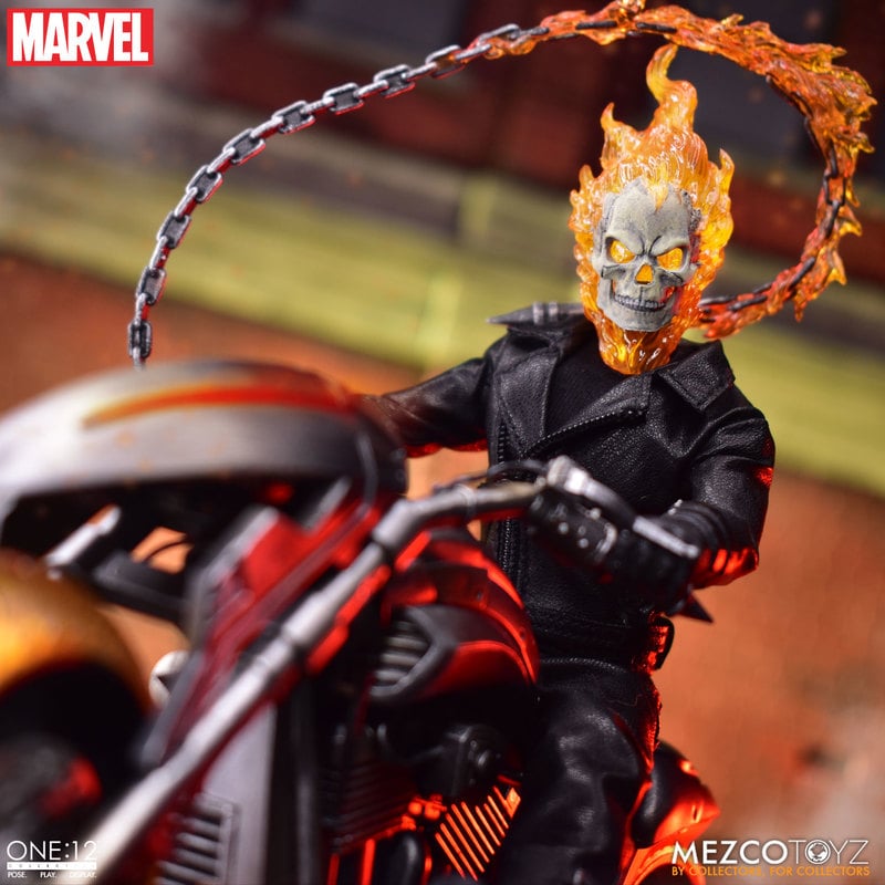 ONE-12 COLLECTIVE MARVEL GHOST RIDER & HELL CYCLE