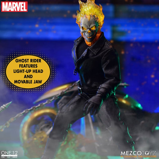 ONE-12 COLLECTIVE MARVEL GHOST RIDER & HELL CYCLE