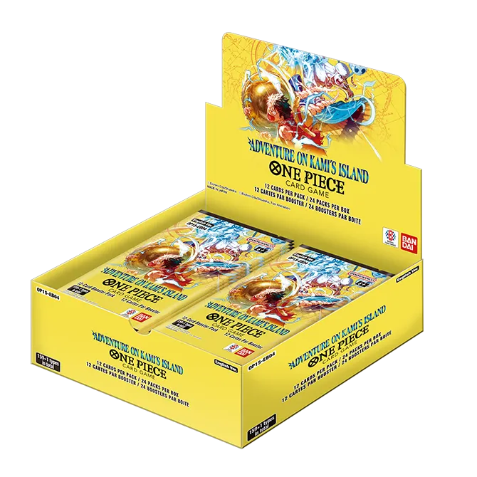 ONE PIECE (ADVENTURE ON KAMI'S ISLAND) BOOSTER BOX OP15-EB04 ENGLISH