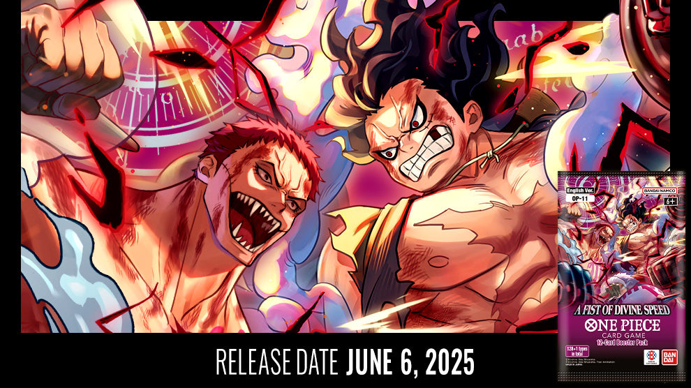 ONE PIECE TCG: A Fist of Divine Speed Booster Box OP-11
