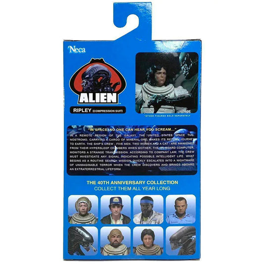 ALIEN 40TH ANNIVERSARY 7IN AF RIPLEY (COMPRESSION SUIT) By NECA