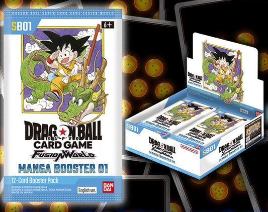 DRAGON BALL SUPER TCG: FUSION WORLD MANGA BOOSTER (SB01)