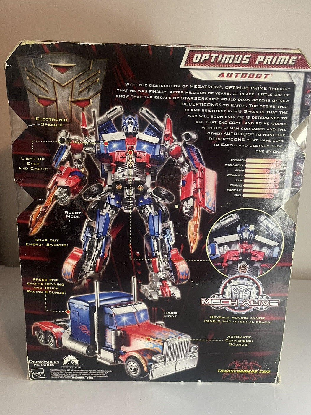Transformers Revenge of the Fallen Optimus Prime