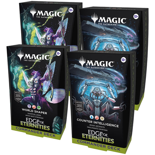 MAGIC THE GATHERING: EOE EDGE OF ETERNITIES COMMANDER DECKS (4CT)