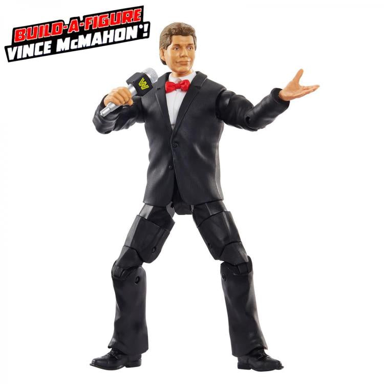 WWE WrestleMania Elite Collection Set of 4 Figures (Vince McMahon BAF)