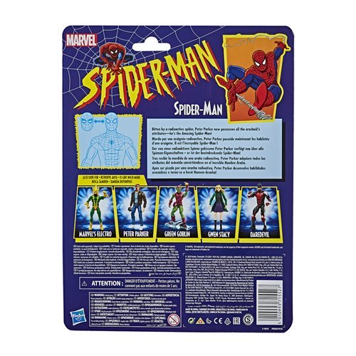 Spider-Man Retro Marvel Legends 6-Inch Action Figures Wave 1