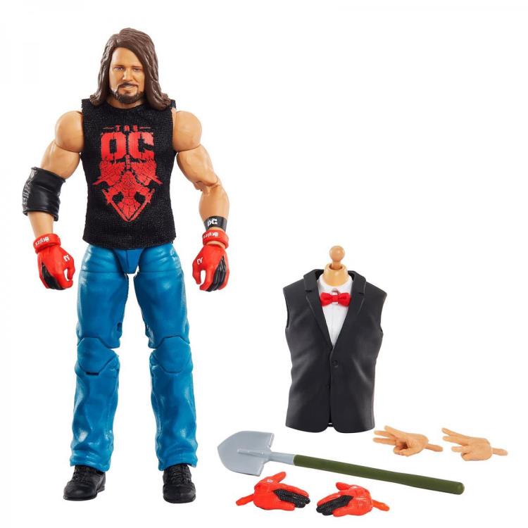 WWE WrestleMania Elite Collection Set of 4 Figures (Vince McMahon BAF)