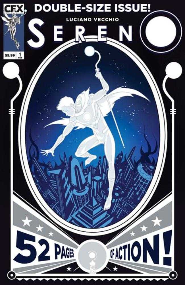 Sereno #1 (Of 3) Cover D Luciano Vecchio Superman Homage Variant