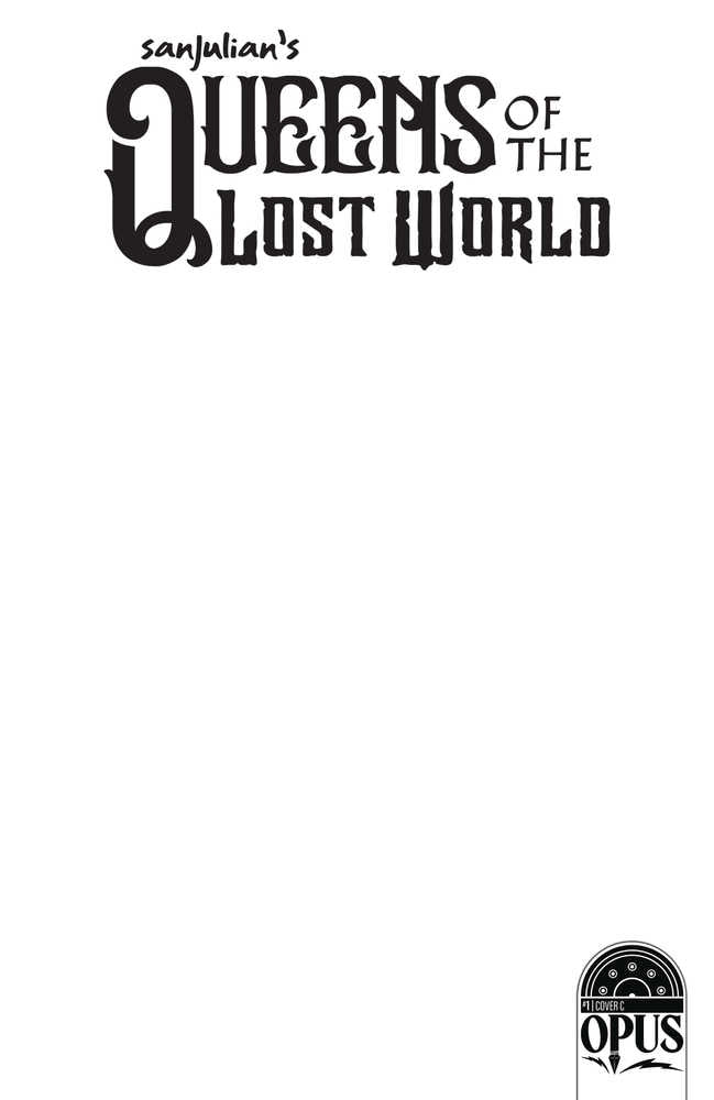 Sanjulian Queen Lost World #1 Cover C 5 Copy Blank