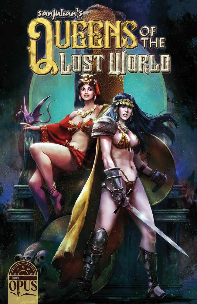 Sanjulian Queen Lost World #1 Cover D 10 Copy Casas