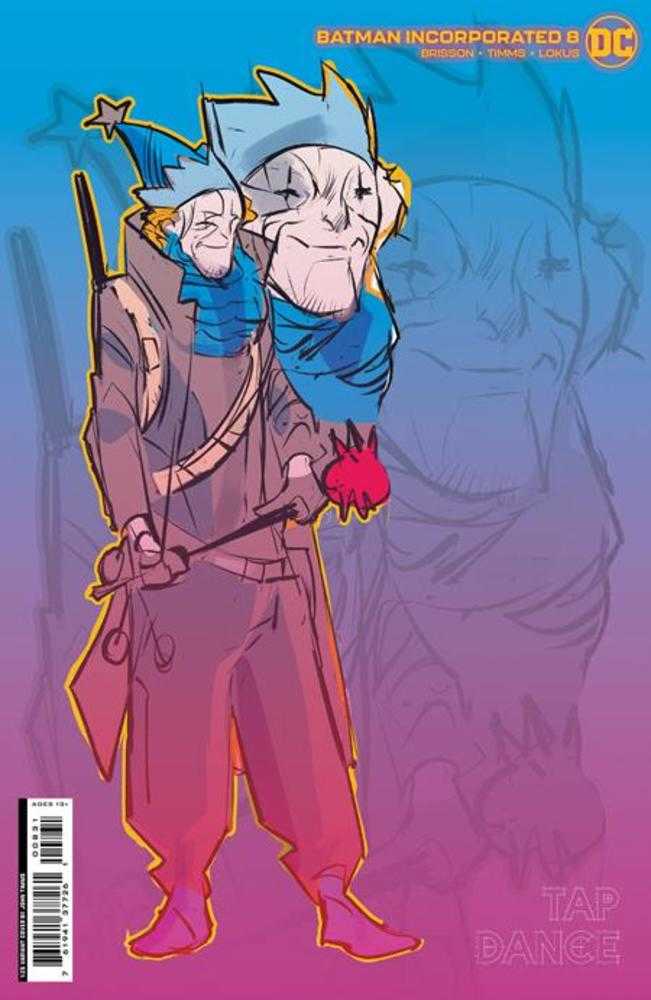 Batman Incorporated #8 Cover D 1 in 25 John Timms Card Stock Variant