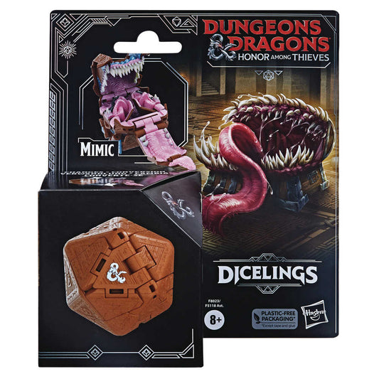 D&D Dicelings Dark Brown Mimic Beast Collector's Figure