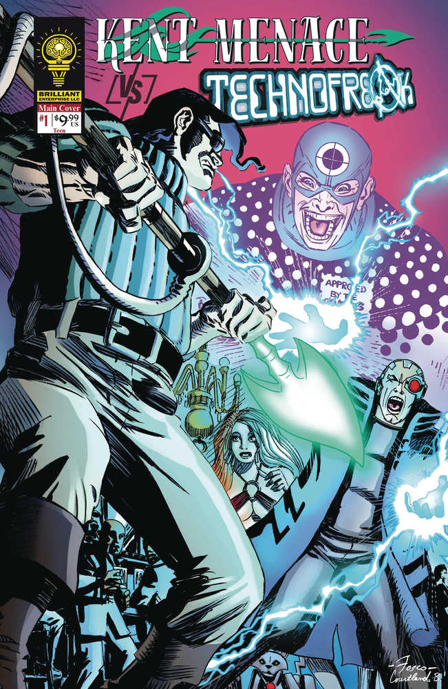 Kent Menace vs Technofreak #1 Fosco Cover