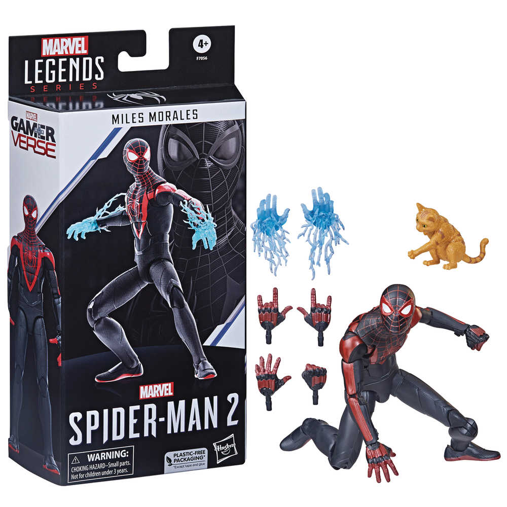 Spider-Man Vg2 Legends Miles Morales 6in Action Figure