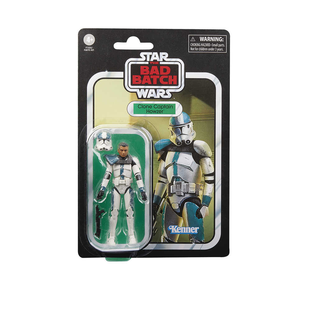 Star Wars Vintage 3-3/4in Bb Clone Captain Howzer Action Figure Case