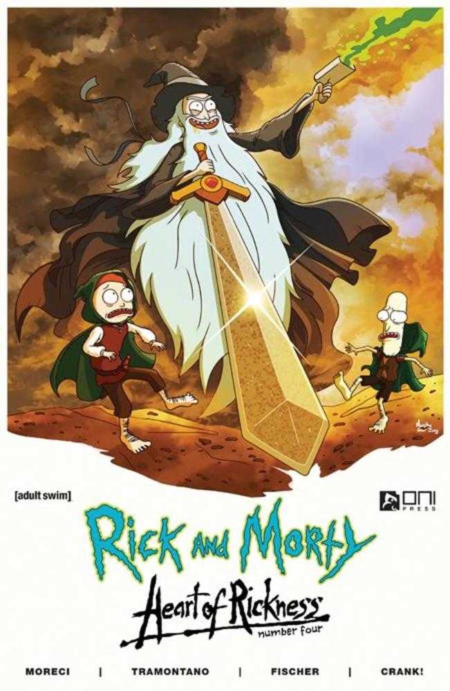 Rick And Morty Heart Of Rickness #4 (Of 4) Cover B Phil Murphy Variant (Mature)