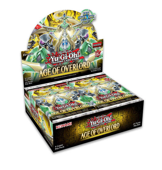 Yu Gi Oh Collectible Card Game Age Of Overlord Booster (24ct)