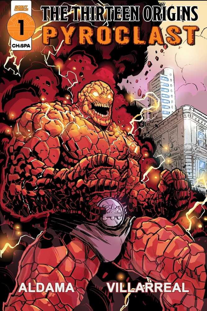 Thirteen Origins Pyroclast #1 Cover A Guillermo Villarreal