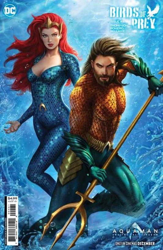 Birds Of Prey #4 Cover D Sun Khamunaki Aquaman And The Lost Kingdom Card Stock Variant