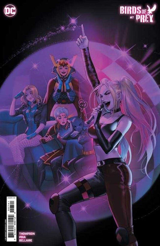 Birds Of Prey #7 Cover E 1 in 25 Lesley Leirix Li Card Stock Variant