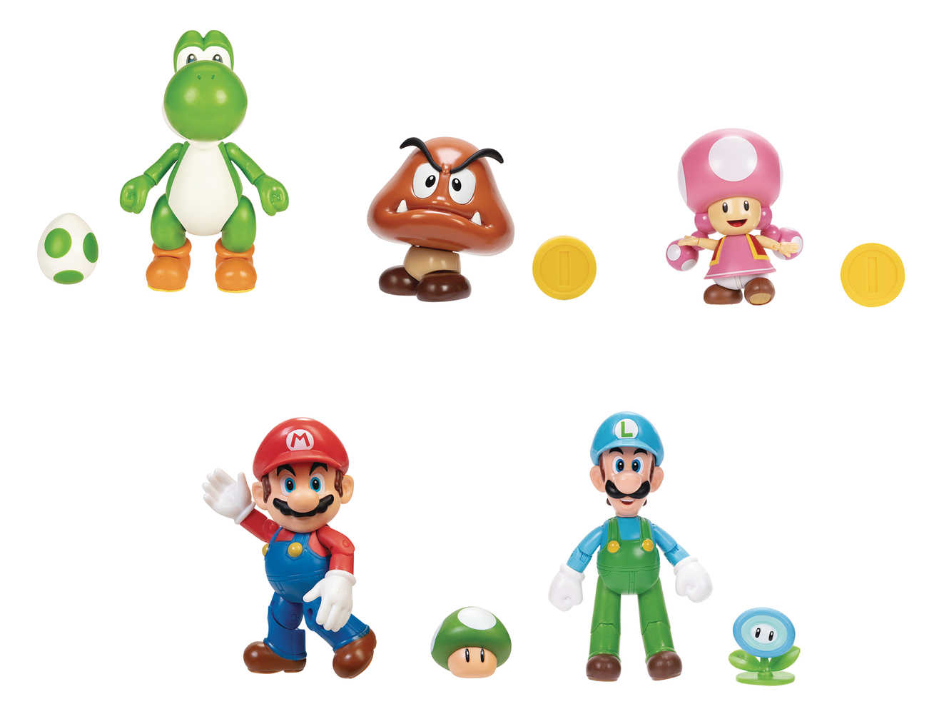 Super Mario 4in Figures Wv36 Assortment