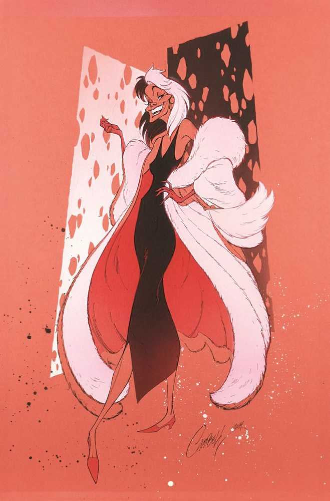 Disney Villains Cruella De Vil #2 Cover K 10 Copy Foc Variant Edition Cam
