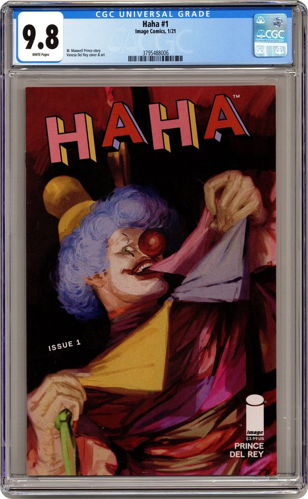 Haha (2021 Image) 1A CGC 9.8 Del Rey Variant