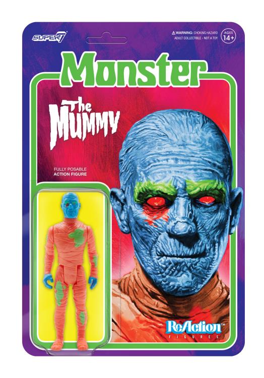 Universal Monsters ReAction The Mummy (Costume Colors Ver.) Super7 Figure