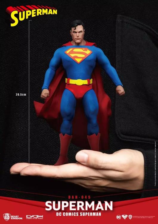 DC Comics Dynamic 8ction Heroes DAH-045 Superman