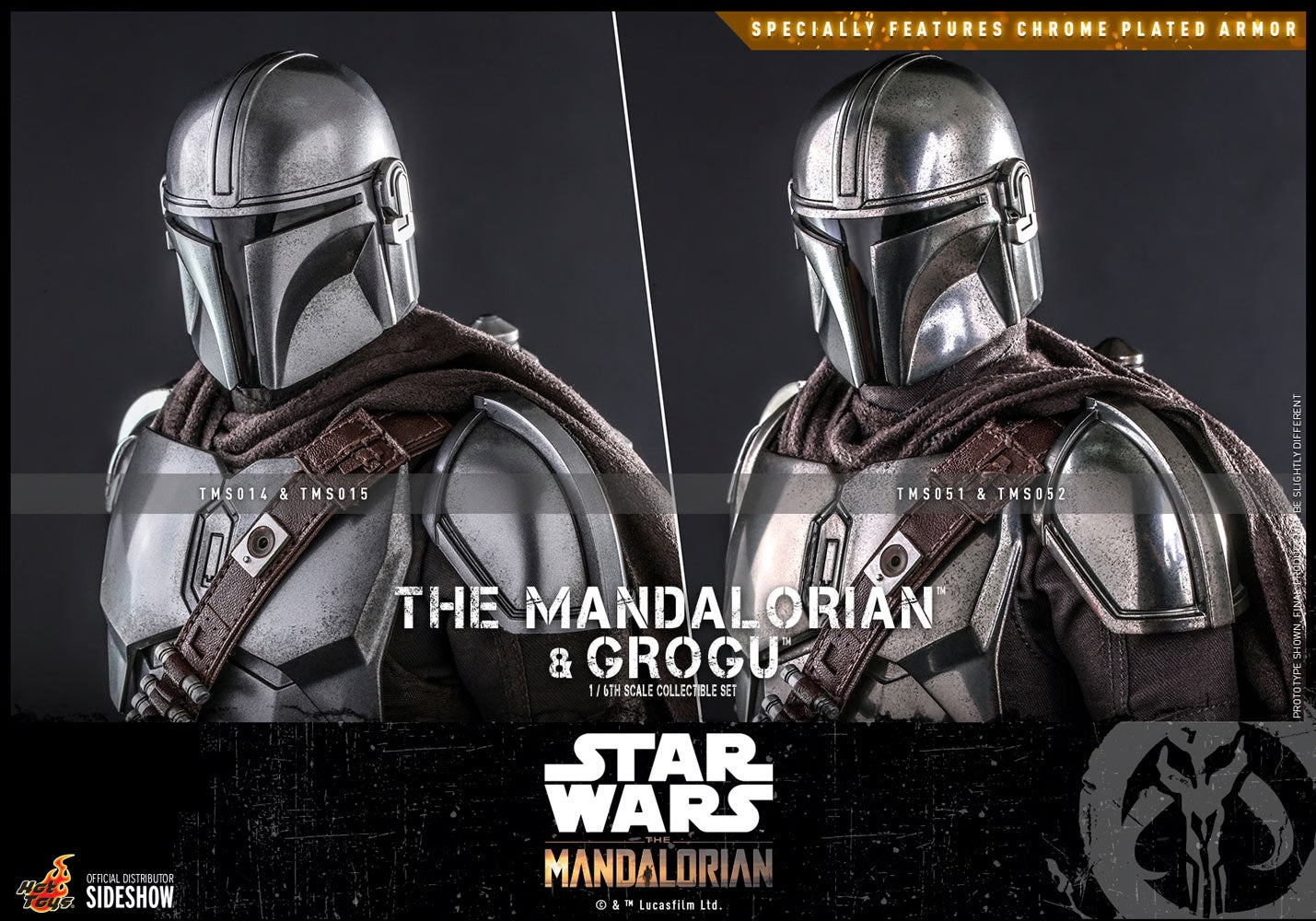 The Mandalorian™ and Grogu™ Sixth Scale Figure Set by Hot Toys Television Masterpiece Series – Star Wars: The Mandalorian™