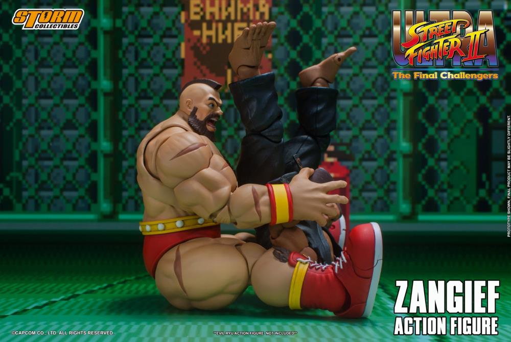 Ultra Street Fighter II: The Final Challengers Zangief 1/12 Scale Figure
