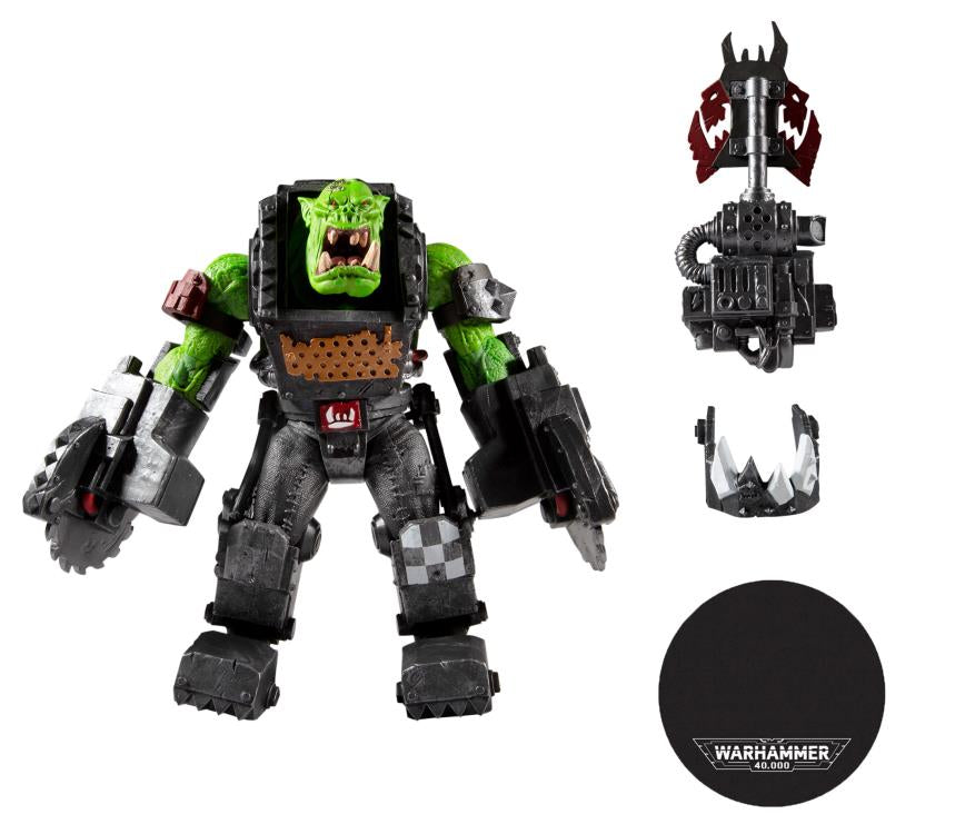 Warhammer 40,000 Ork Meganob with Buzzsaw Mega Action Figure