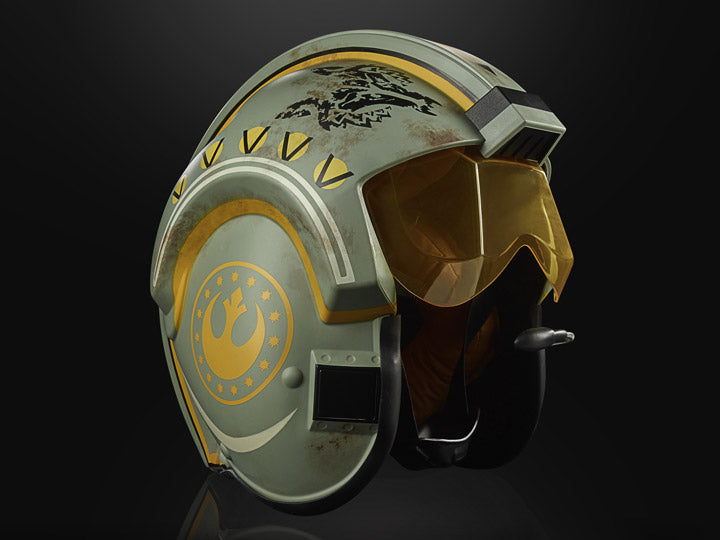 Star Wars: The Black Series Trapper Wolf X-Wing Pilot (The Mandalorian) 1:1 Scale Wearable Helmet (Electronic)