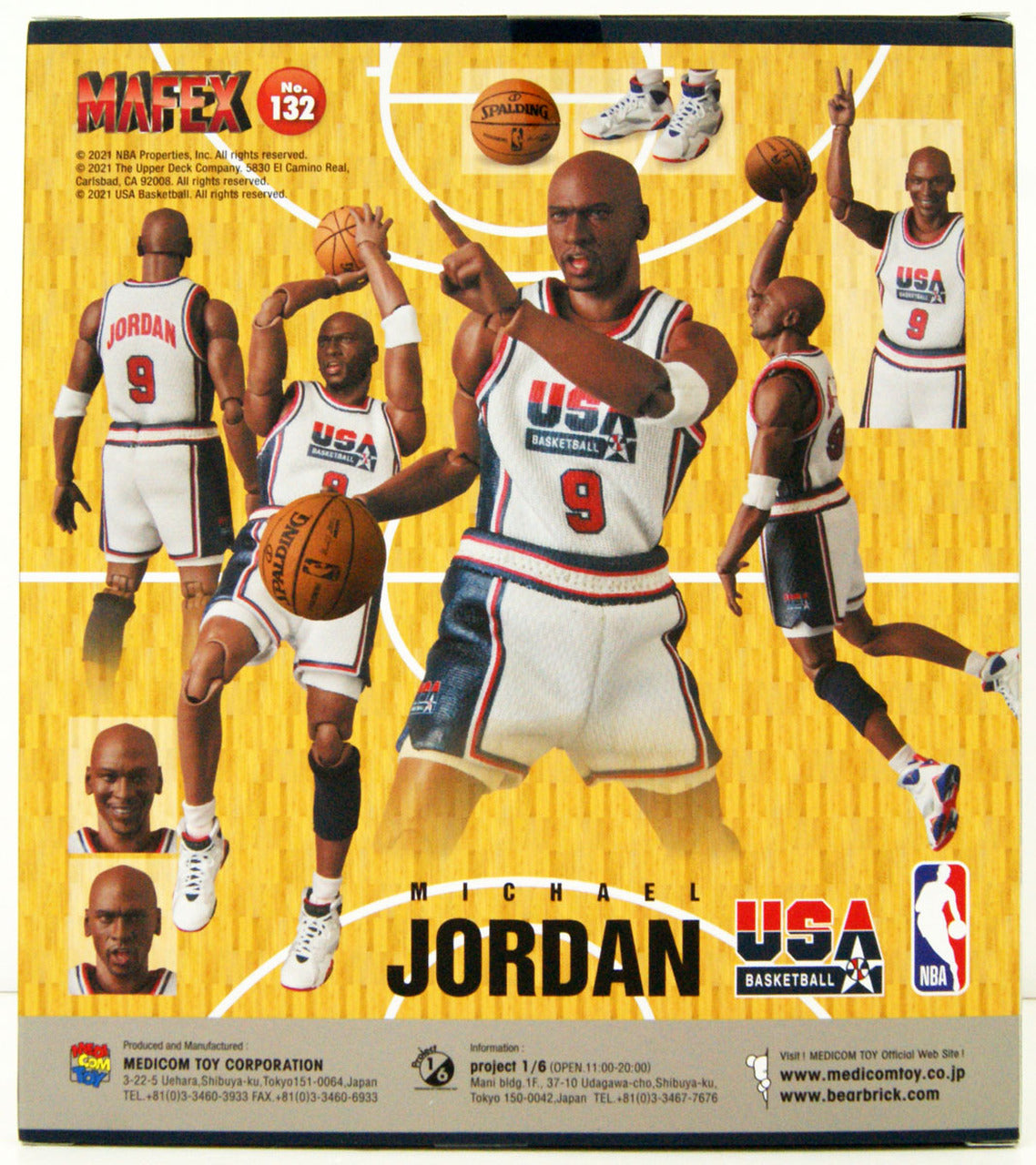 MICHAEL JORDAN 1992 TEAM USA MAFEX AF