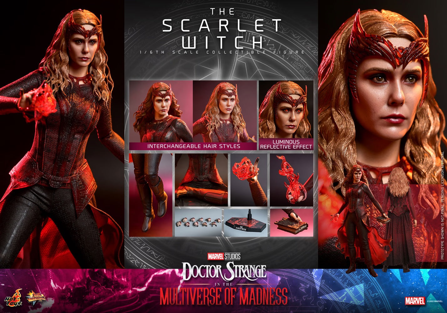 THE SCARLET WITCH (MoM) Sixth Scale Figure by Hot Toys