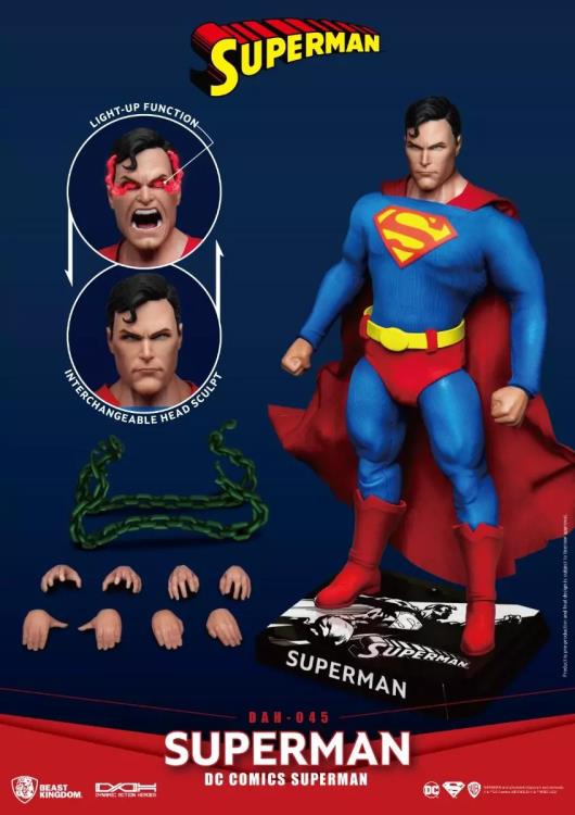 DC Comics Dynamic 8ction Heroes DAH-045 Superman