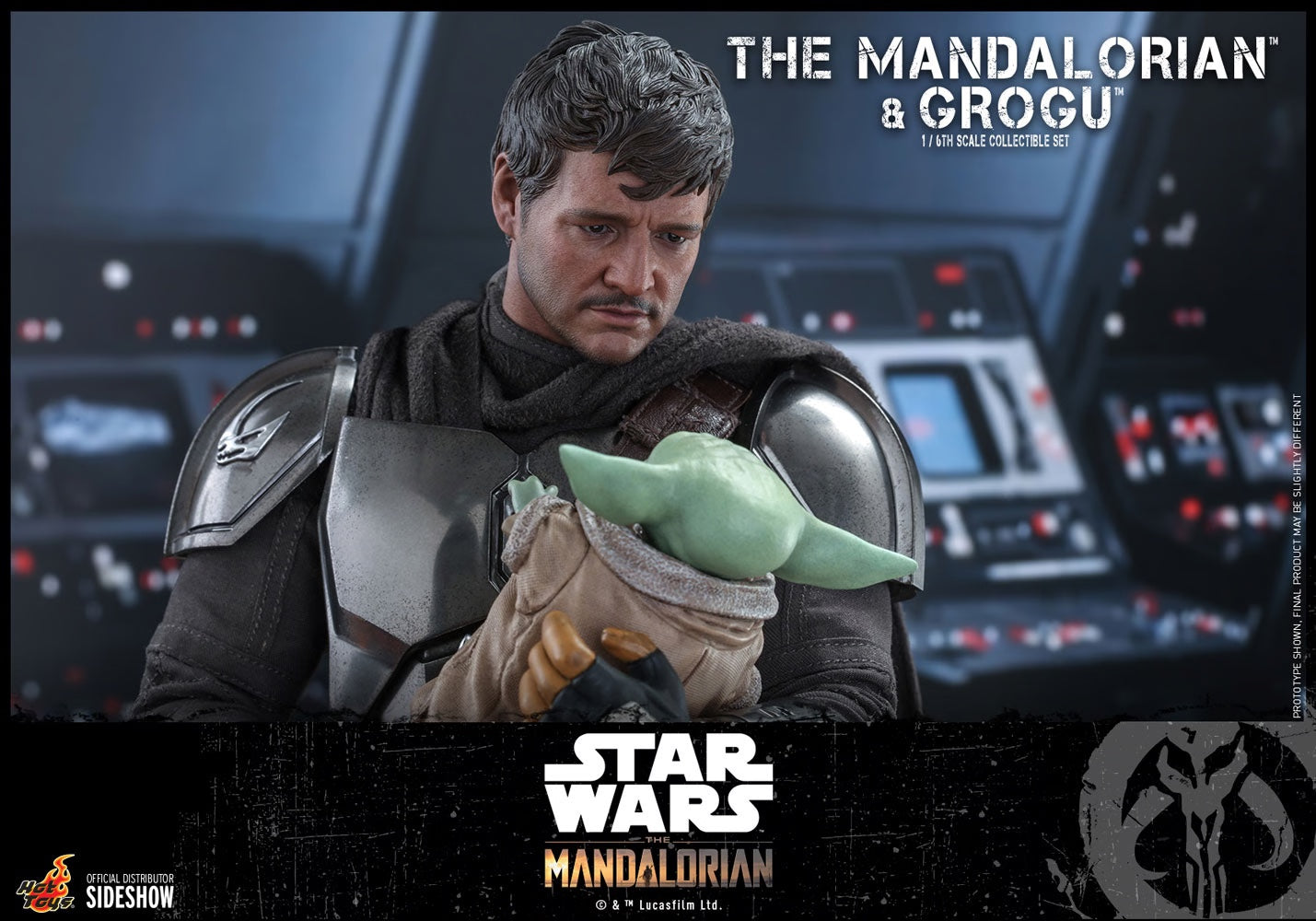 The Mandalorian™ and Grogu™ Sixth Scale Figure Set by Hot Toys Television Masterpiece Series – Star Wars: The Mandalorian™
