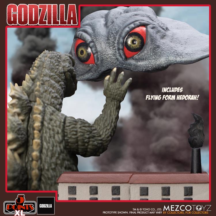 Godzilla vs Hedorah 5 Points XL Godzilla & Hedorah (Final & Flying Forms) Figure Boxed Set