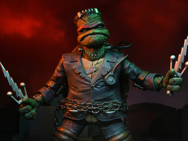 Universal Monsters x Teenage Mutant Ninja Turtles Ultimate Raphael as Frankenstein's Monster Action Figure