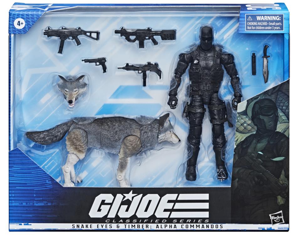 G.I. Joe Classified Series Snake Eyes & Timber Wolf
