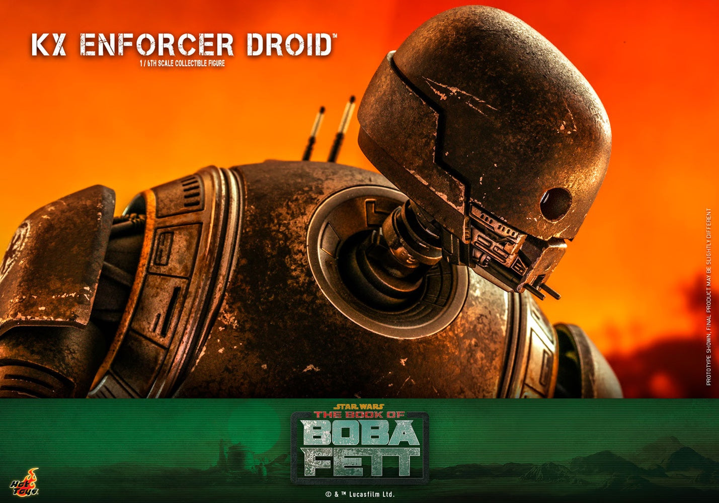 KX ENFORCER DROID Sixth Scale Figure by Hot Toys