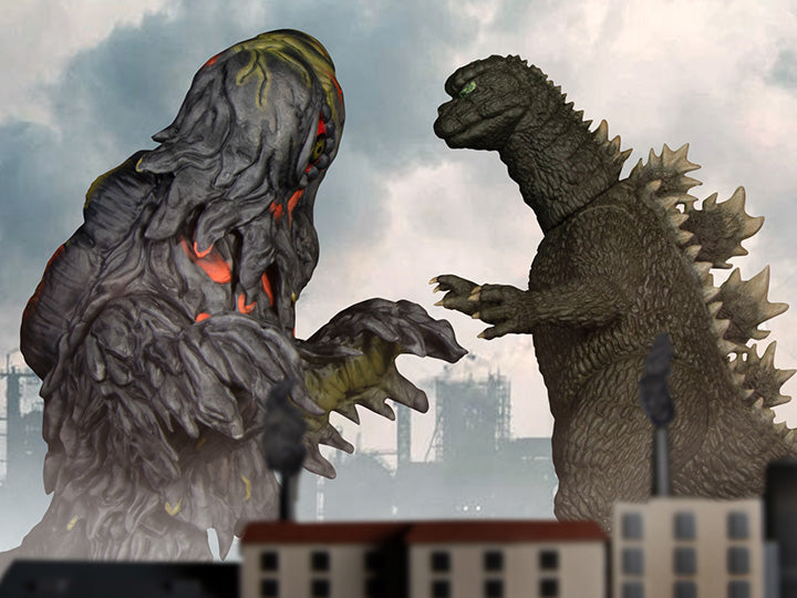 Godzilla vs Hedorah 5 Points XL Godzilla & Hedorah (Final & Flying Forms) Figure Boxed Set