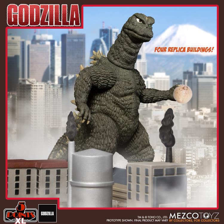 Godzilla vs Hedorah 5 Points XL Godzilla & Hedorah (Final & Flying Forms) Figure Boxed Set