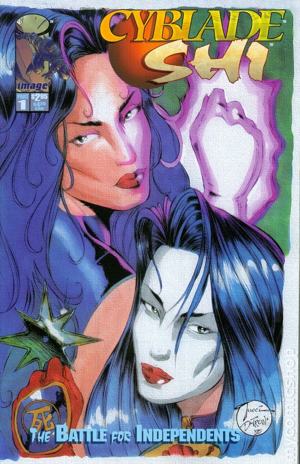 CYBLADE SHI The Battle for Independents #1 1st Appearance Witchblade 95' CGC 9.8