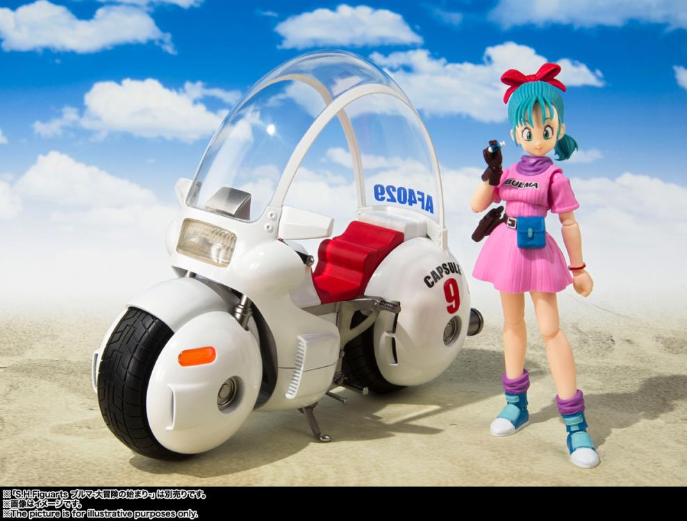Dragon Ball S.H.Figuarts Bulma’s Capsule No. 9 Bike