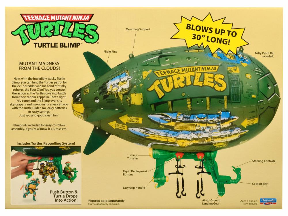 TMNT Classic Original Turtle Blimp