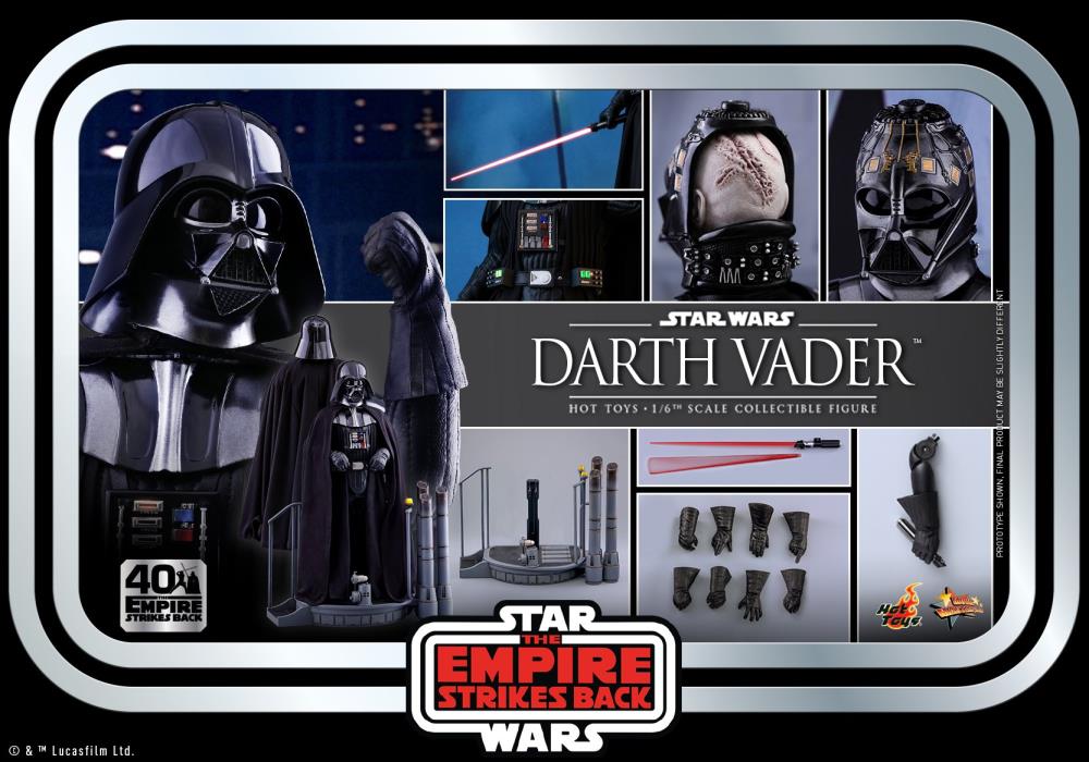 Star Wars: The Empire Strikes Back 40th Ann. Darth Vader 1/6 Scale