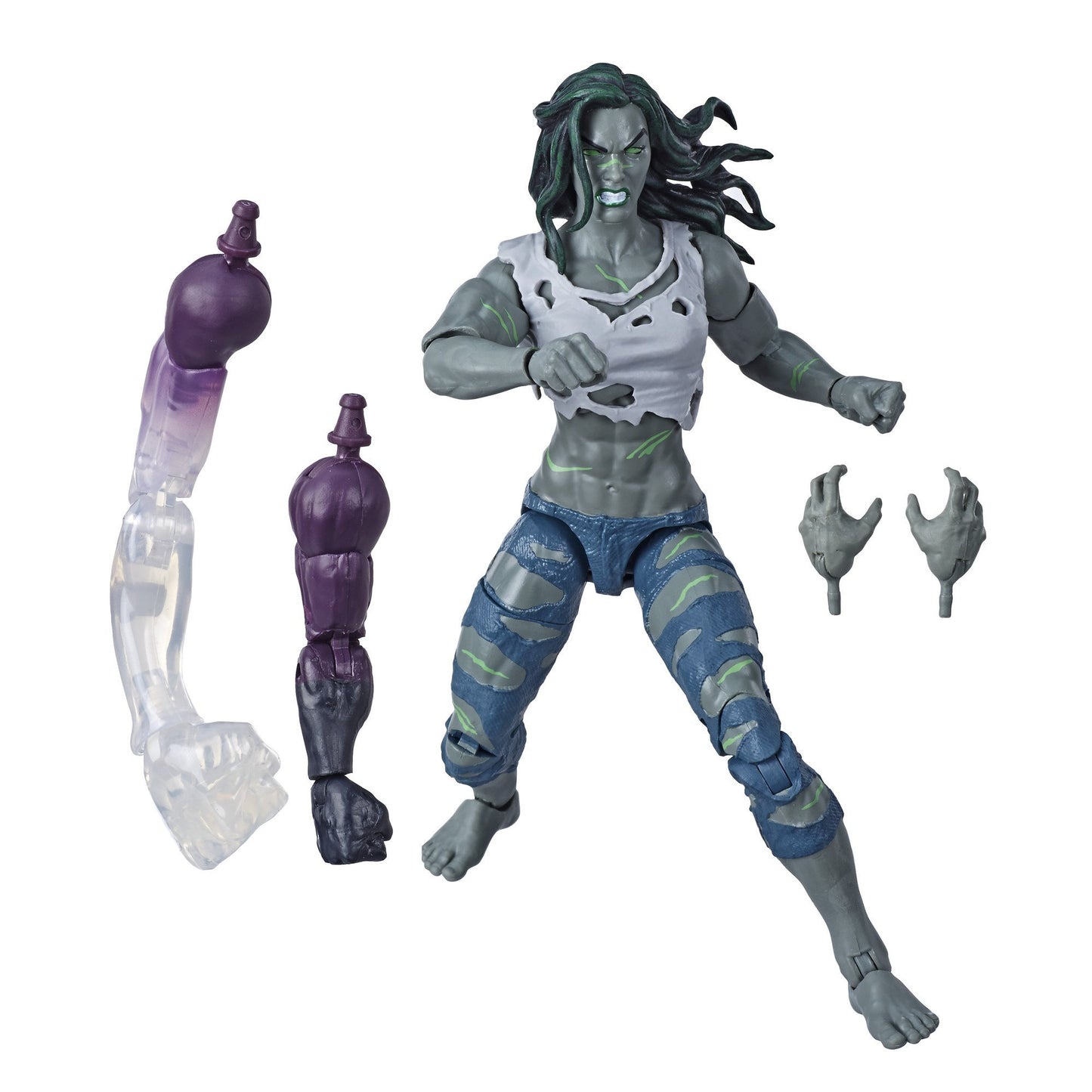 Fantastic Four Marvel Legends Wave 1 Set of 6 Figures (Super Skrull BAF)